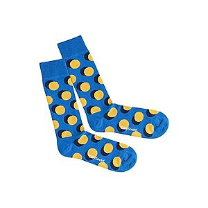 DillySocks Ponožky 'Water Shadow' žltá / modrá vyobraziť