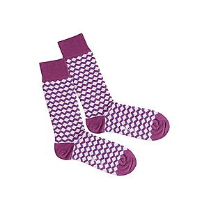 DillySocks Ponožky 'Lila Dice' fialová vyobraziť