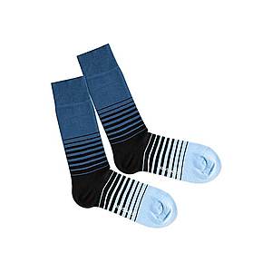 DillySocks Ponožky 'Cool Down' modrá / čierna vyobraziť
