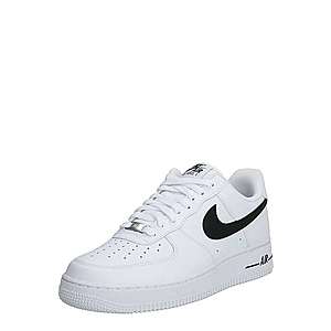 Nike Sportswear Nízke tenisky 'Air Force' biela / čierna vyobraziť