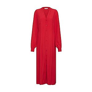 EDITED Košeľové šaty 'Leonetta' červená vyobraziť