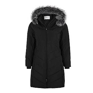 Zizzi Zimný kabát 'MLUXA' čierna vyobraziť