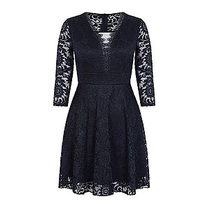 Mela London Kokteilové šaty 'LACE OVERLAY' čierna vyobraziť