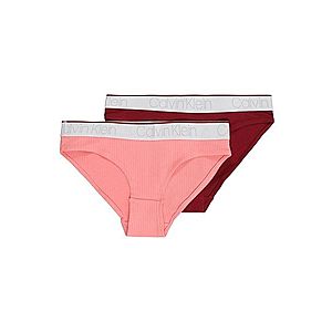 Calvin Klein Underwear Nohavičky '2PK BIKINI' ružová / vínovo červená vyobraziť