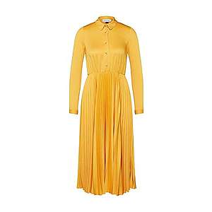 Closet London Košeľové šaty žlté vyobraziť