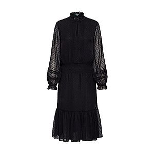 Lauren Ralph Lauren Košeľové šaty 'ALROY-LONG SLEEVE-CASUAL DRESS' čierna vyobraziť