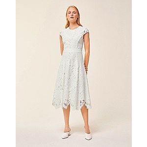 IVY & OAK Kokteilové šaty biela vyobraziť