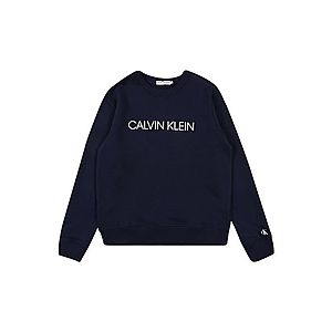 Calvin Klein Jeans Mikina 'INSTITUTIONAL SWEATS' námornícka modrá vyobraziť