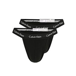 Calvin Klein Underwear Nohavičky 'THONG' čierna vyobraziť