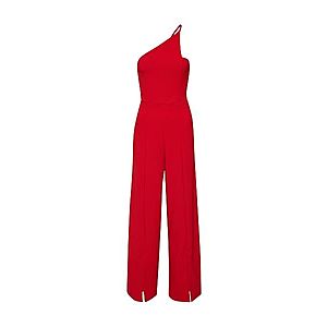 Missguided Overal 'Cut Out Detail Slit Front Trouser Jumpsuit' červená vyobraziť
