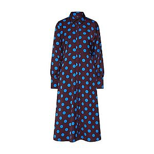 Y.A.S Košeľové šaty 'GWEN' modrá / vínovo červená vyobraziť