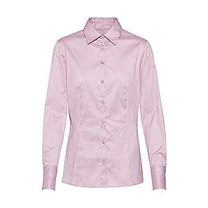HUGO Blúzka 'The Fitted Shirt' ružová vyobraziť