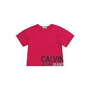 Calvin Klein Jeans Tričko 'STAMP' ružová vyobraziť