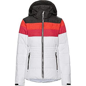 CMP Športová bunda biela / oranžová / ružová vyobraziť