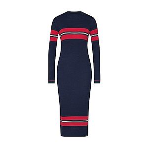 Superdry Pletené šaty 'HALLIE RIBBED BODYCON DRESS' námornícka modrá vyobraziť