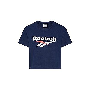 Reebok Classic Tričko biela / námornícka modrá / červené vyobraziť