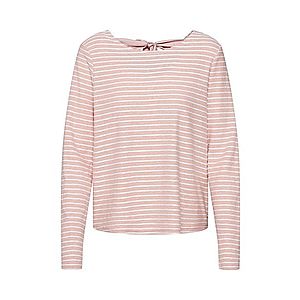 ONLY Sveter 'ONLELLY STRIPE TOP' ružová / biela vyobraziť