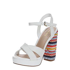 ALDO Remienkové sandále 'VELLANVRANE' zmiešané farby / biela vyobraziť