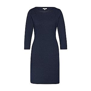 TOM TAILOR Kokteilové šaty 'dress shift structured' námornícka modrá vyobraziť