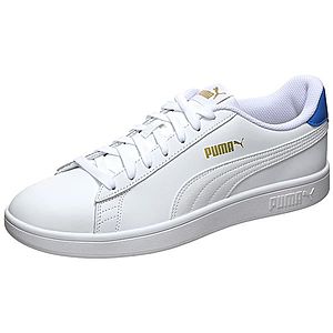 PUMA Nízke tenisky 'Smash v2' biela / kráľovská modrá vyobraziť