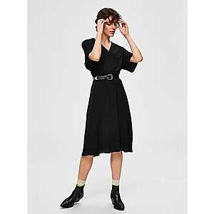 SELECTED FEMME Šaty čierna vyobraziť