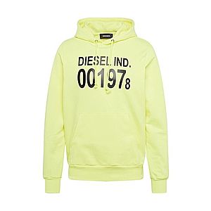 DIESEL Mikina 'S-GIRK-HOOD SWEAT-SHIRT' žlté vyobraziť