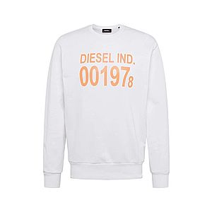 DIESEL Mikina 'S-GIRK-J3 SWEAT-SHIRT' biela vyobraziť