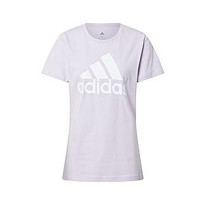 ADIDAS PERFORMANCE Funkčné tričko pastelovo fialová / biela vyobraziť