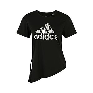 ADIDAS PERFORMANCE Funkčné tričko 'IKAT BOS TEE' čierna / biela vyobraziť