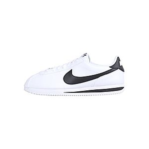 Nike Sportswear Nízke tenisky 'Cortez' biela / čierna vyobraziť