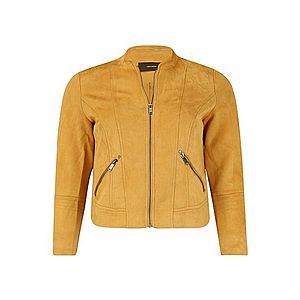 Vero Moda Curve Prechodná bunda zlatá žltá vyobraziť