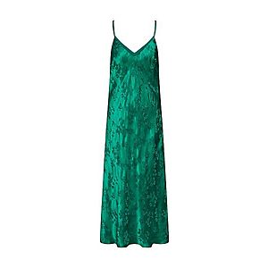 Essentiel Antwerp Kokteilové šaty 'Vegetarian long slip dress' zelená vyobraziť