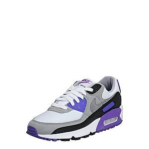 Nike Sportswear Nízke tenisky 'Nike Air Max 90' biela / fialová / sivá vyobraziť