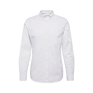 JACK & JONES Biznis košeľa 'JPRBLALOGO STRETCH AOP SHIRT L/S' zmiešané farby / biela vyobraziť