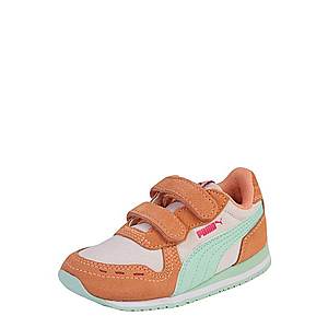 PUMA Tenisky 'Cabana Racer' biela / mätová / broskyňová vyobraziť