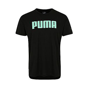 PUMA Funkčné tričko 'PUMA SS Graphic Tee' čierna vyobraziť