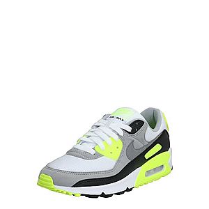 Nike Sportswear Nízke tenisky 'Nike Air Max 90' sivá / limetová / biela vyobraziť