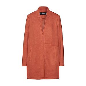 VERO MODA Prechodný kabát 'VMBRUSHEDKATRINE' oranžovo červená vyobraziť