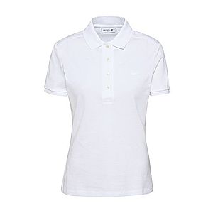 LACOSTE Tričko 'CHEMISE' biela vyobraziť