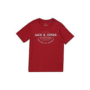 Jack & Jones Junior Tričko červená / biela vyobraziť