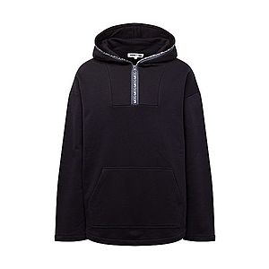 McQ Alexander McQueen Mikina 'Funnel Neck Pullover' čierna vyobraziť