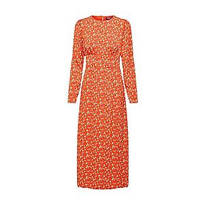 Fashion Union Šaty 'FRANCE' oranžovo červená / oranžová vyobraziť