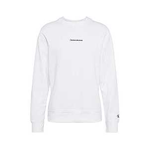 Calvin Klein Jeans Mikina 'INSTIT' biela vyobraziť