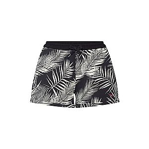 Iriedaily Plavecké šortky 'La Palma' biela / čierna vyobraziť