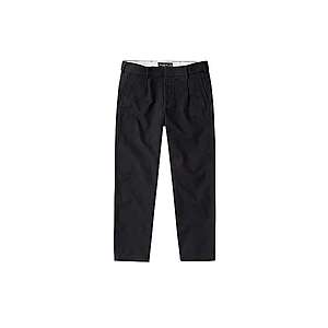 Abercrombie & Fitch Plisované nohavice čierna vyobraziť