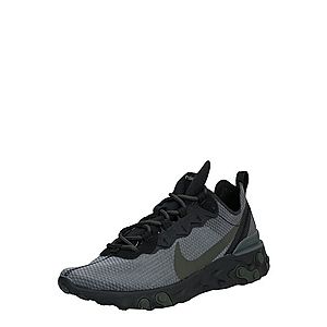 Nike Sportswear Nízke tenisky 'REACT ELEMENT 55' olivová / čierna vyobraziť