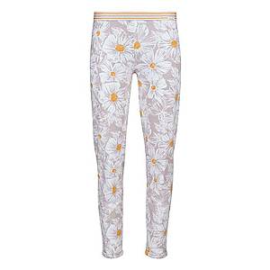 Skiny Pyžamové nohavice 'Earth Sleep' biela / zmiešané farby / žltá / ružová vyobraziť