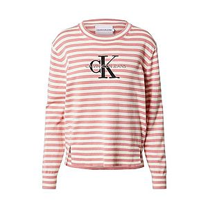Calvin Klein Jeans Sveter svetločervená / biela vyobraziť