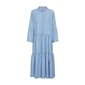 NÜMPH Košeľové šaty 'NUANNA' modrá vyobraziť