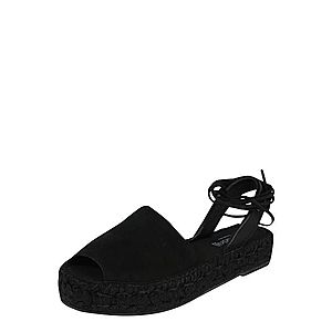 espadrij l´originale Sandále 'Mimizan Noir' čierna vyobraziť